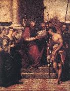Sebastiano del Piombo San Giovanni Crisostomo and Saints France oil painting reproduction